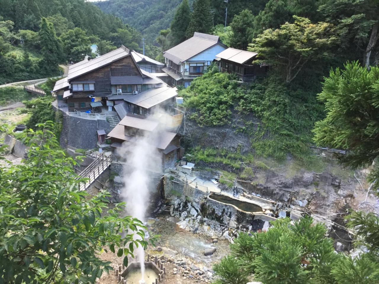 Jigokudani Onsen Korakukan Hotel Nakano  ภายนอก รูปภาพ